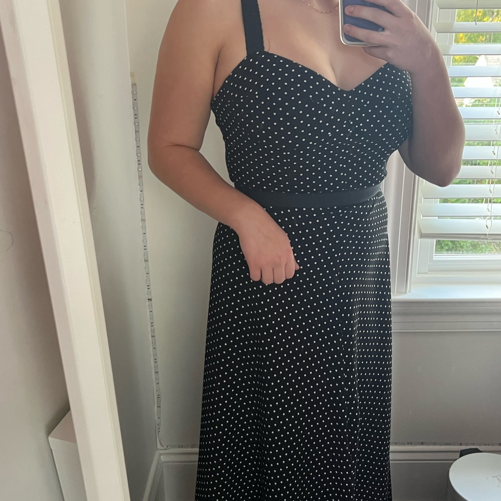 Allen Schwartz Polka Dot Dress Size 4